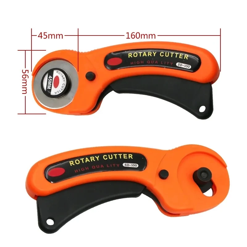 Rotary Cutter DIY Arts Crafts Cutting Cloth Tool Patchwork Roller Wheel Round Knife Sewing Accessories Leather Paper Fabric rotary cutter,craft cutting tool,art knife