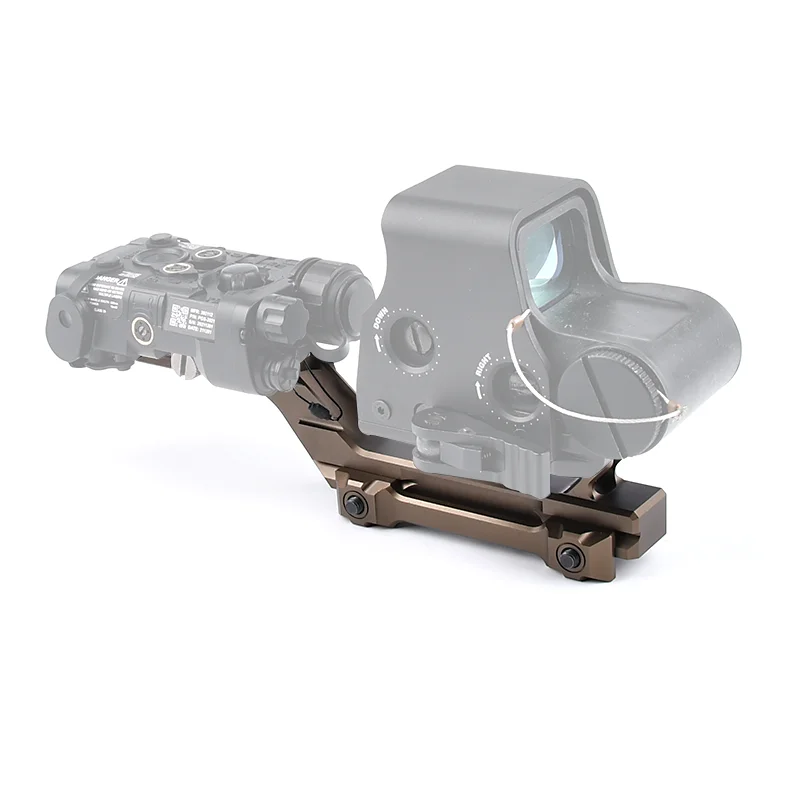 Taktische Hydra Riser Anblick Basis Für Red Dot Anblick & Laser Anzeige Combo Set Montieren Picatinny Schiene Aluminium Umfang montieren Mit Mark – Detail 3