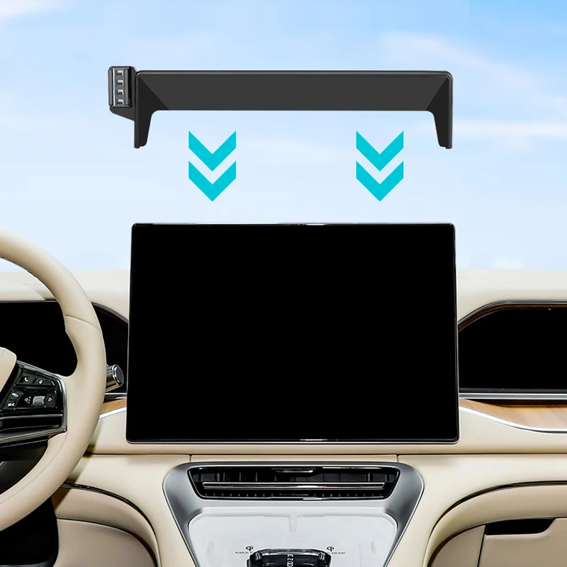 Car Phone Holder For BYD Equation Leopard 8 Dashboard Mount Cell Phone Holder Wireless Charger Mobile Stand