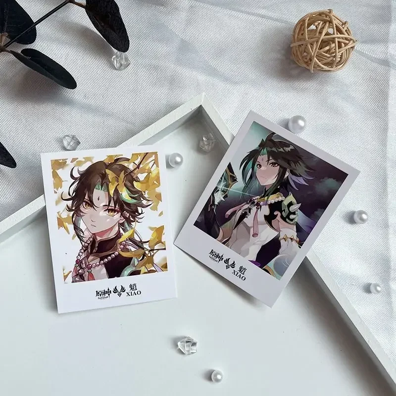 40pcs/set LOMO Cards Beelzebul Bookmark Students Stationary Message Card Kawaii Anime Photocard Nahida Tartaglia Jewelry Giftes kpop photo cards photo cards comics photo cards manga photo cards mini greeting cards anime card bookmark