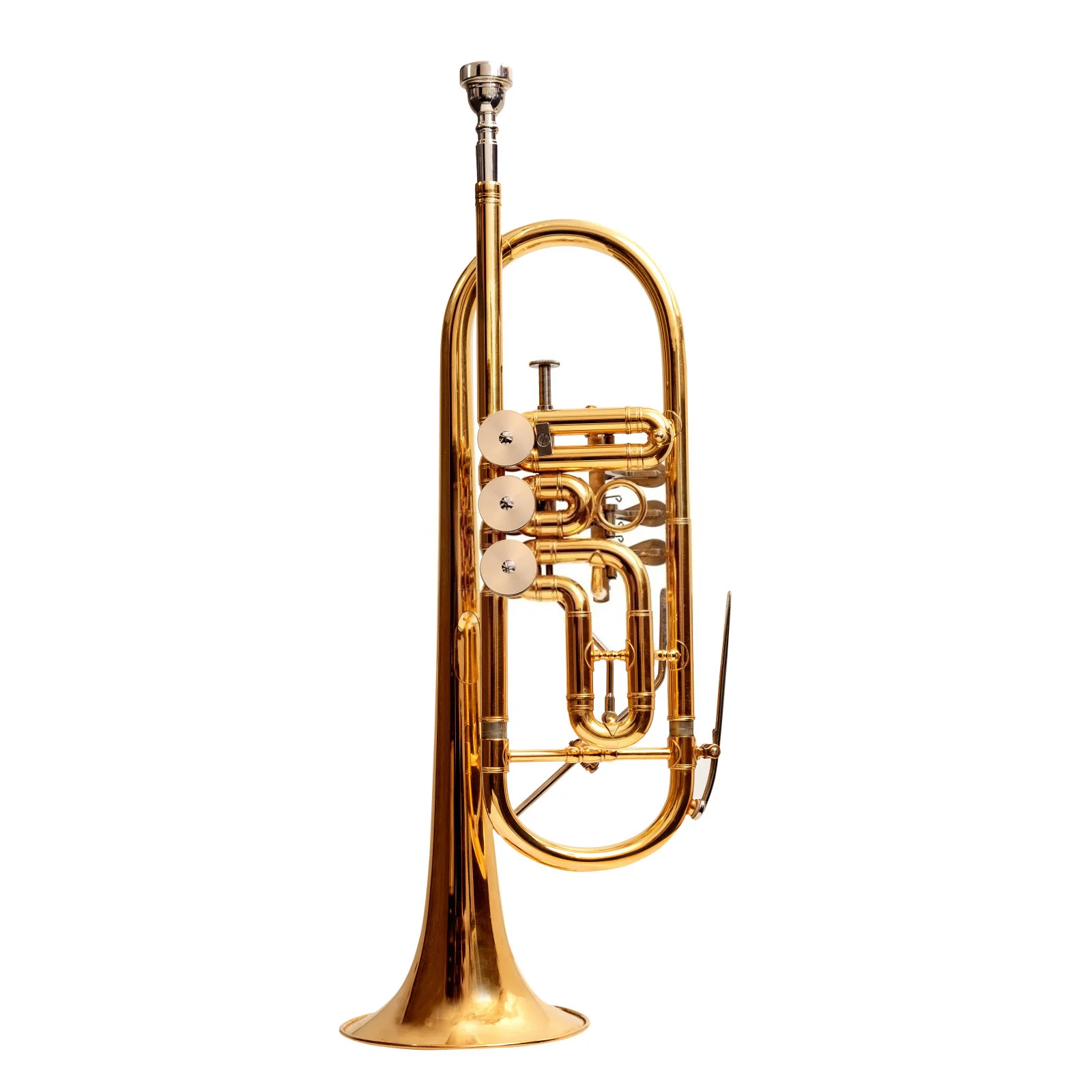 Small Upper Lower Cover Mini Accessories Simple Trumpet Instrument Musical Accessory Copper Button Buckle Piston Trumpet Supply