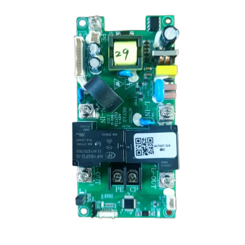 

Printed Circuit Boards portable ev charger PCBA boards for electric car 32A GBT LCD 2.8inch Bluetooth WIFI optional