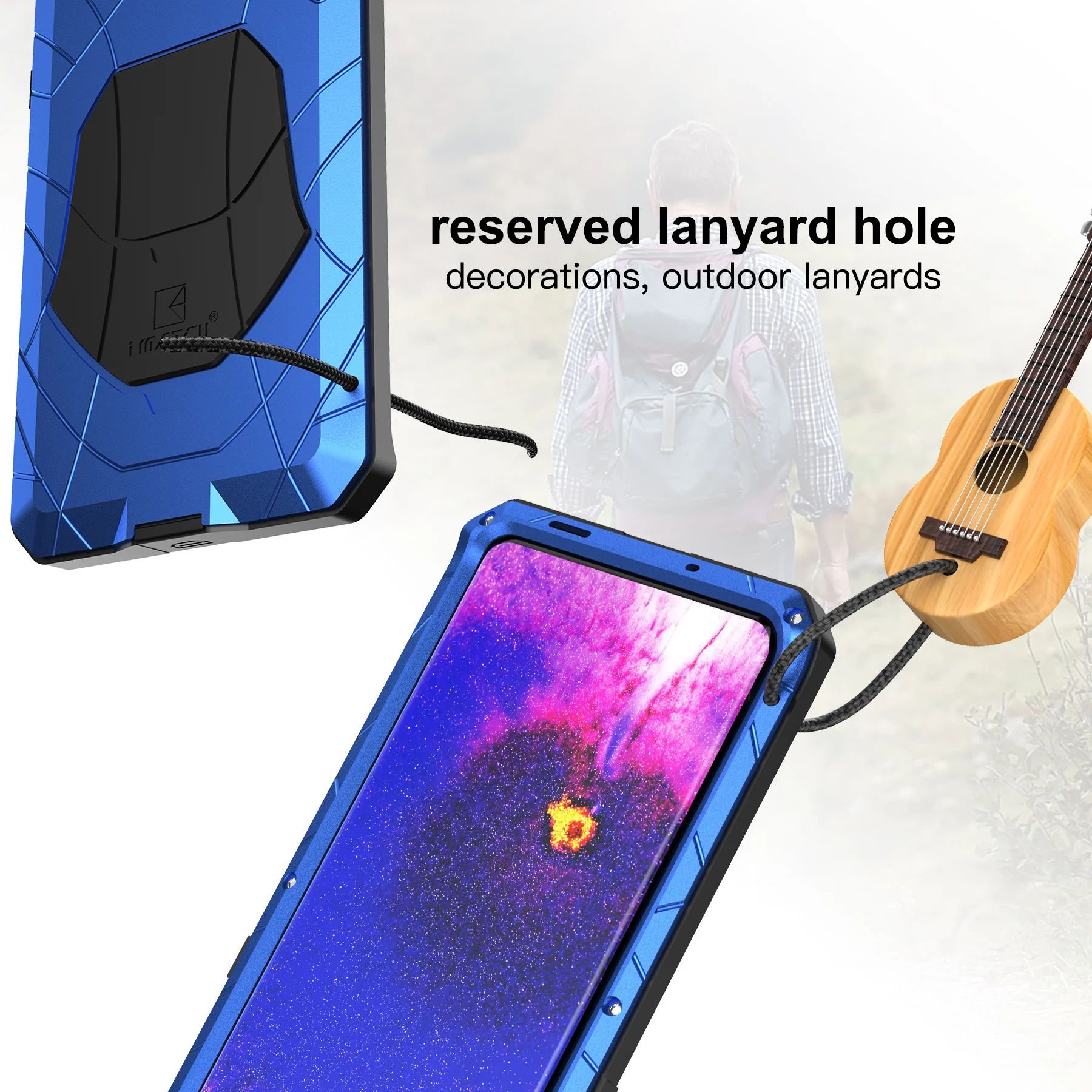 Original Imatch Aluminum Metal Silicone Shockproof Phone Cases For Oppo Find X6 X5 X3 Pro Dirt Shock Proof Armor Duty Case Cover