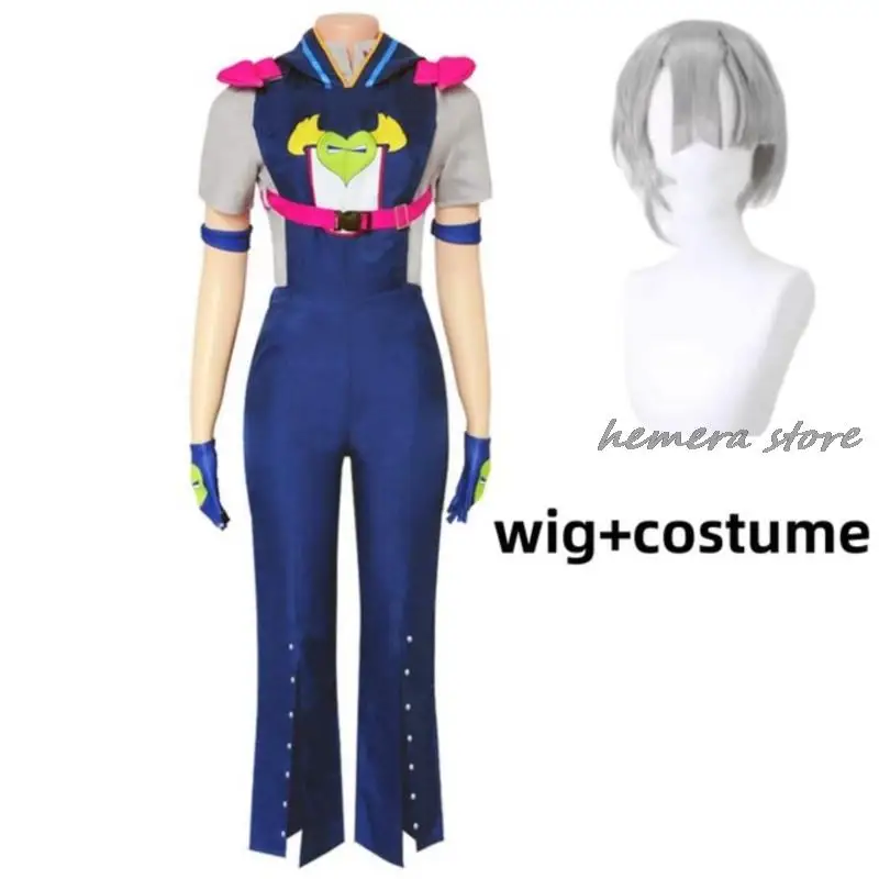 

The JoJolands Jodio Joestar Cosplay Jumpsuit JOJO Costume Pants Shirt Hoodie Cape Uniform JoJo's Bizarre Adventure Part 9 Suit