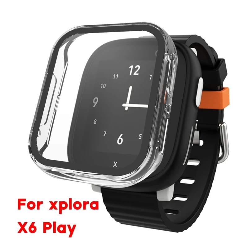 Protettivo Per Xplora X6 Play Proteggi Schermo Impermeabile-Shell Smartwatch Custodia In Un Pezzo Accessori Per Pellicole In Vetro