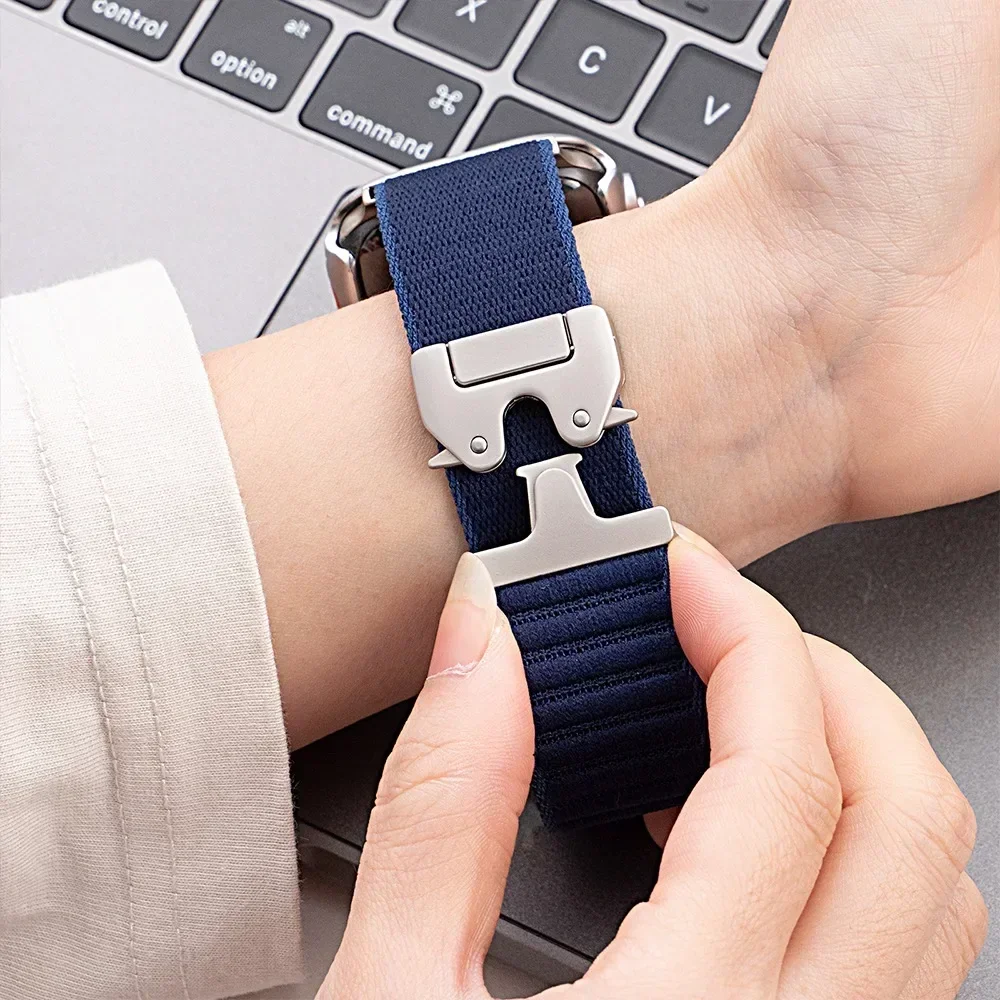Sport Nylon Bracelet with Parachute Buckle Strap