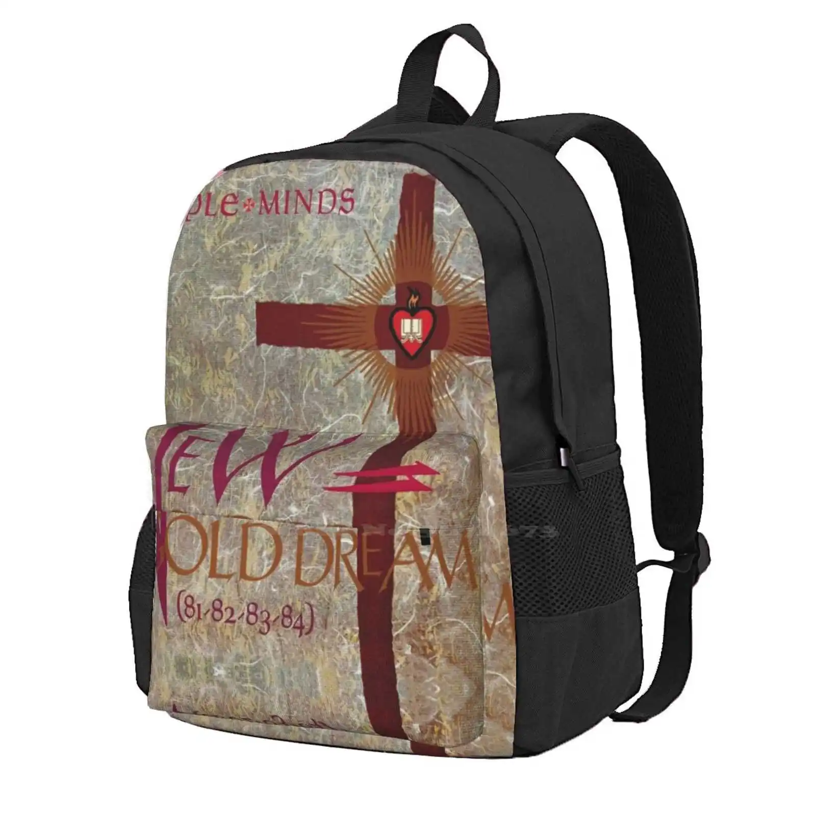 

New Gold Dream Backpack For Student School Laptop Travel Bag Acoustic Album Cover Celebrate Album Cover Glittering Prize 8192
