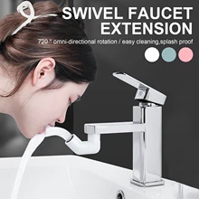 

Nozzle For Faucet Splash Filter 720 Degrees Rotation Extender Bubbler Sprayer Splash-proof Tap Kitchen Bathroom Accessories