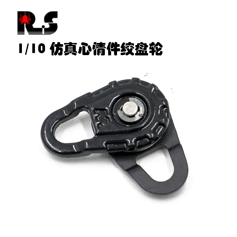 

Металлическая лебедка на радиоуправлении, буксировочный трос, блок для 1:10 RC Crawler Axial SCX10 90046 TRX4 MST