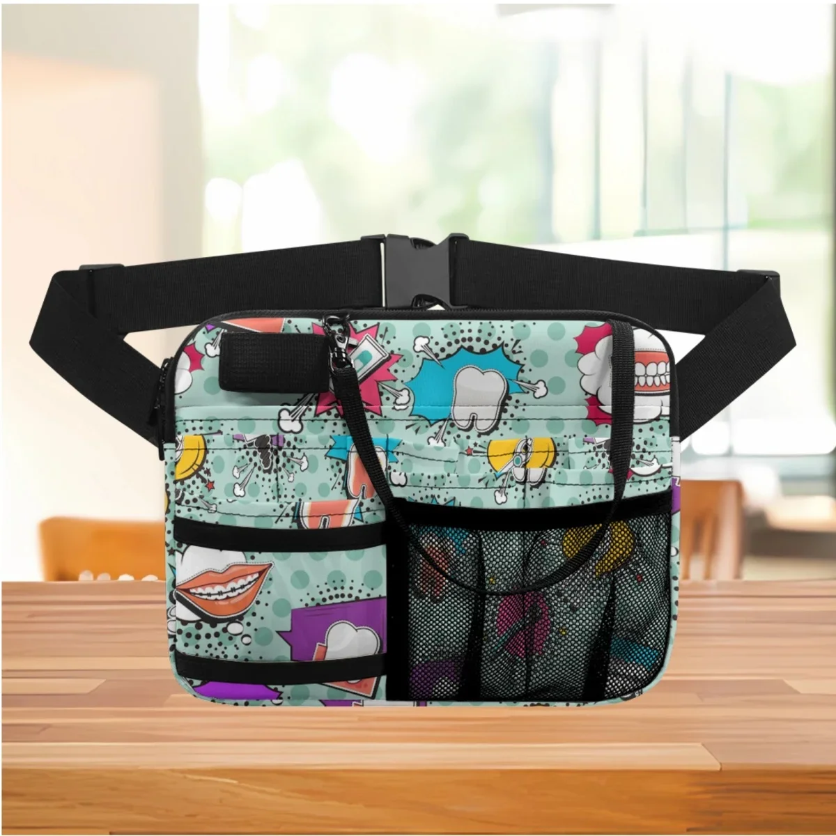Adjustable Waist Strap Nurse Fanny Pack Medical Dental Dentist Designer Casual Women Belt Bags Stethoscopes Emergency Supplies