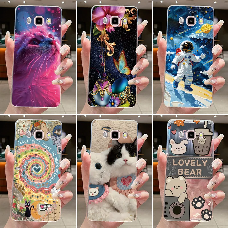 Aesthetic Cute Cat Transparent Phone Case Cover
