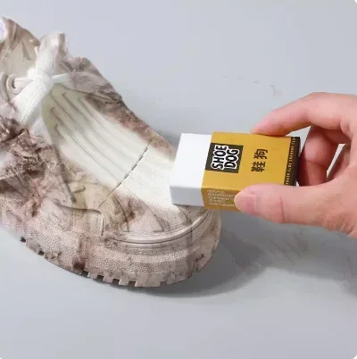 Shoe Cleaning Eraser - Revitalize Your Sneakers with This Waterless Shoe Brush for Stain Removal and Conditioning 3