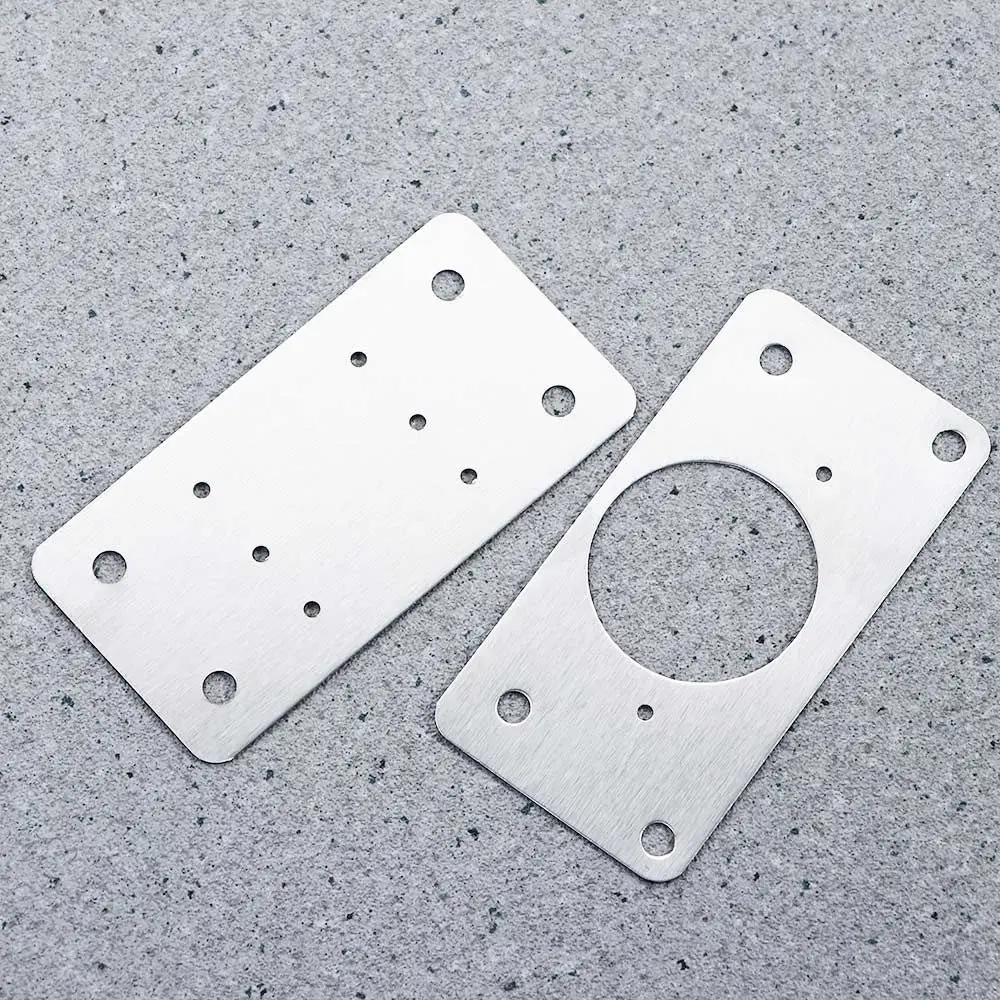 Hinge Repair Plate Kit for Cabinet Furniture Drawer Stainless Steel Table Cabinet Hinges Placa Para Bisagras Hardware Tools