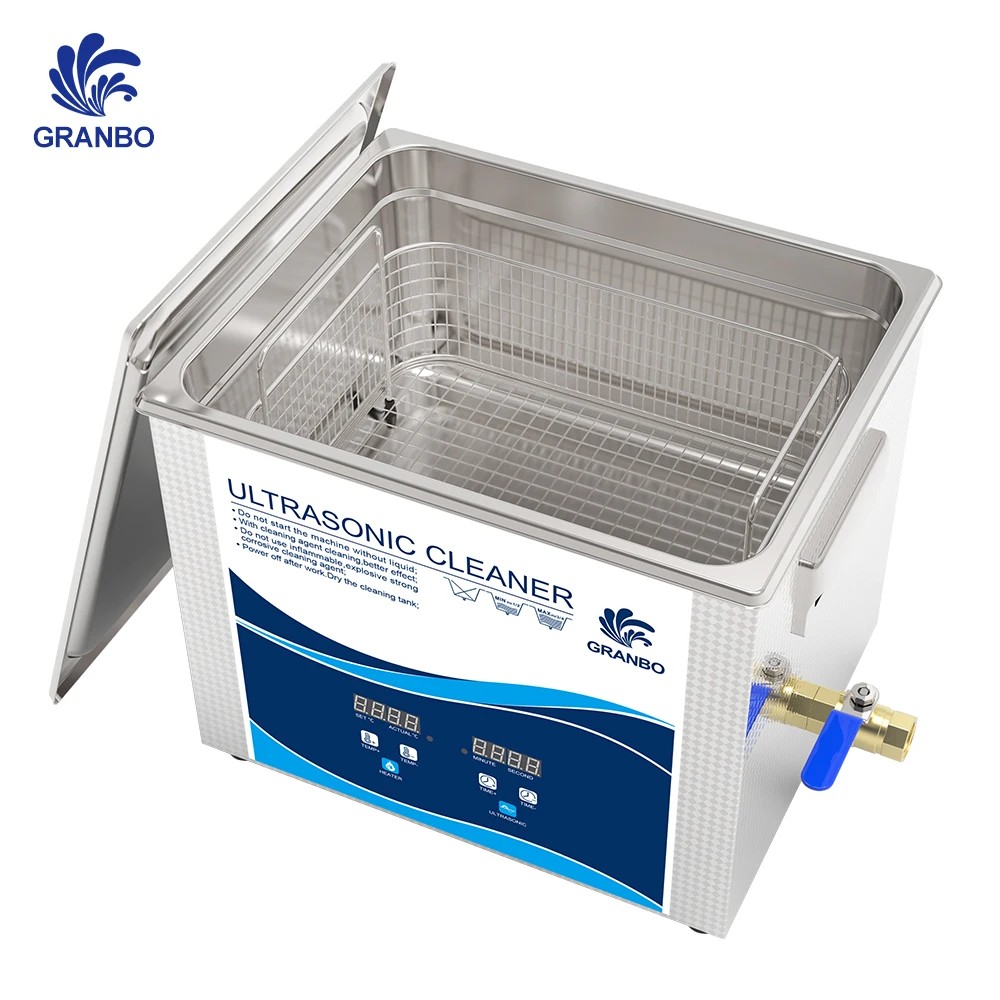 Digital Degas Ultrasonic Cleaner Granbo 10L 360W 240W High Efficient Motor Parts Lab Tools Bicycle Carburetors Washer 1