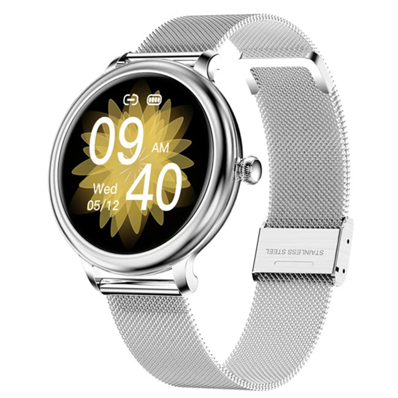 NY33 Smart Watch Stylish Women's Luxury Wristwatch Stainless Steel