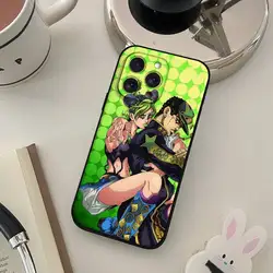 Anime - Inspired Soft Black Phone Case - JoJo's Bizarre Adventure Design - IPhoneXR (Z1)