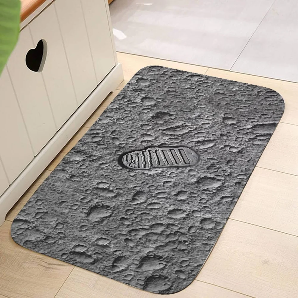 Loading on the Moon Outdoor Doormat Entrance to Home Carpet for Home Entrance Door Mat for Hallway on the Floor Living Room Mat 2