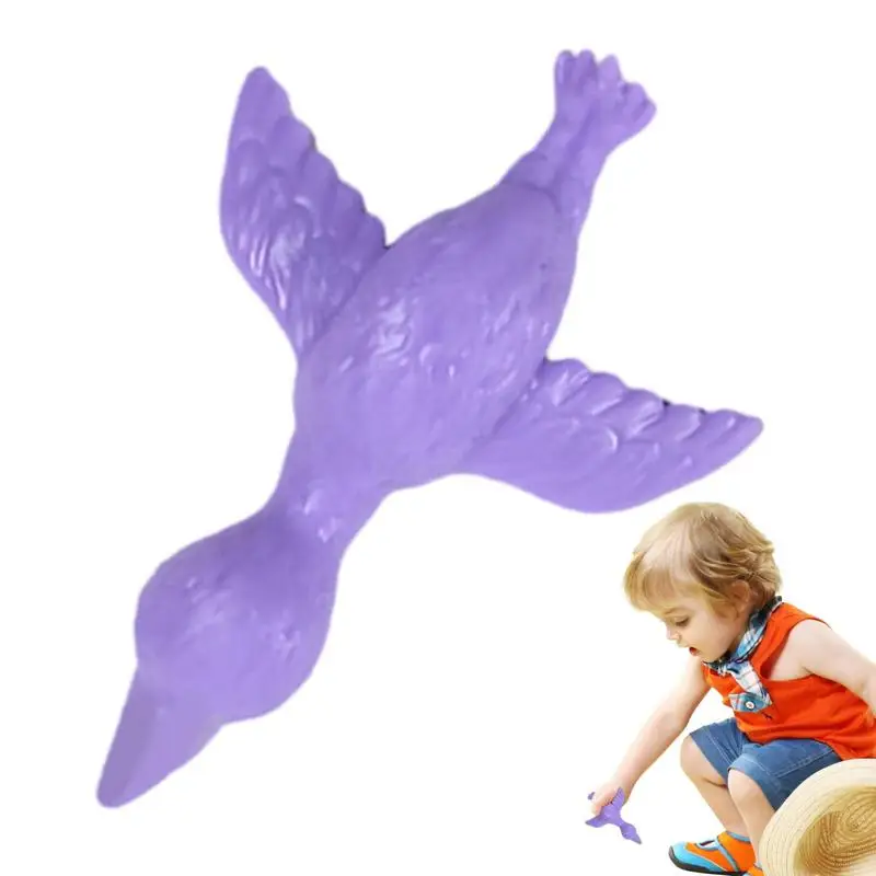 

Резиновая Летающая искусственная Рогатка из ТПР, катапульта, Рогатка, фламинго, детские игрушки, забавная Рогатка, фламинго, пальчиковая Рогатка