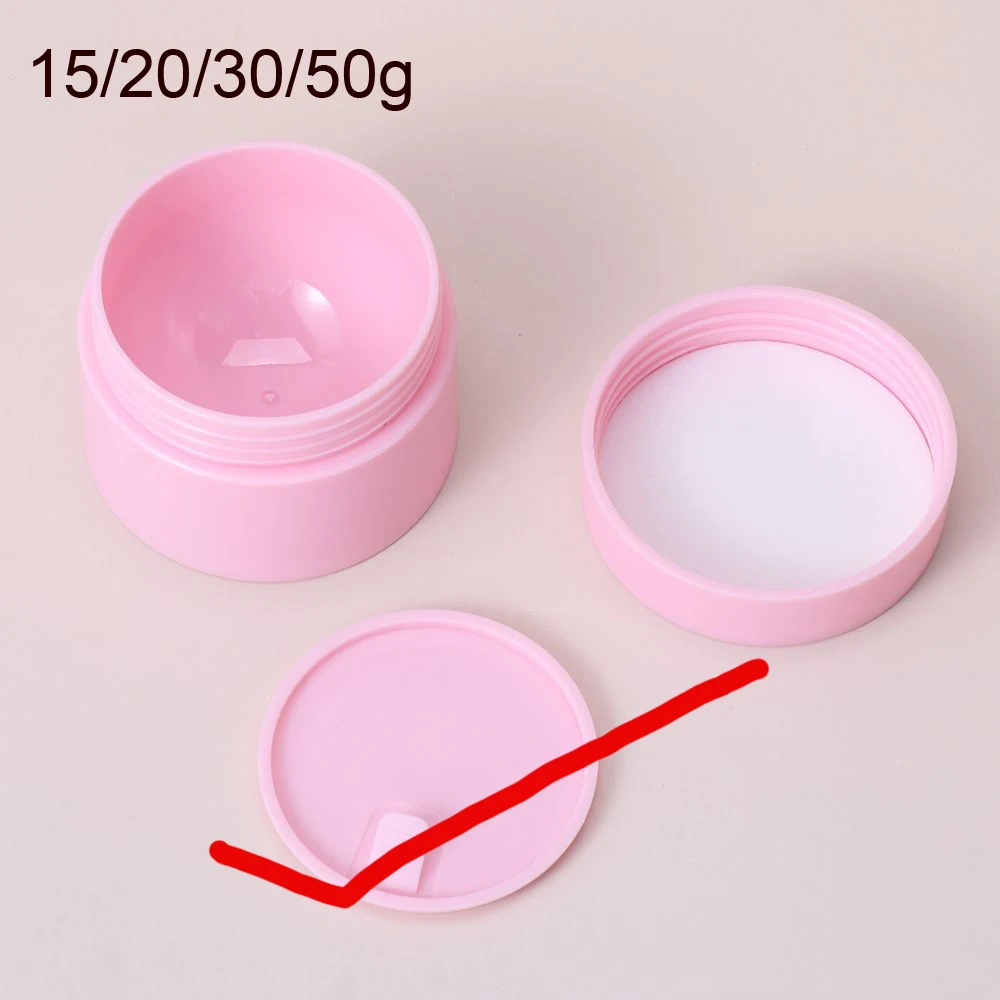 Colorful Empty Cream Jar Cosmetic Jar Makeup Container Round Refillable Bottle Plastic Box Travel Bottle Tool 5g/15g/20g/30g/50g refillable cosmetic bottle cosmetic bottle cosmetic bottle set makeup empty bottle cosmetic sample container cosmetic cream bottle cosmetic pot jars moisturizer jar