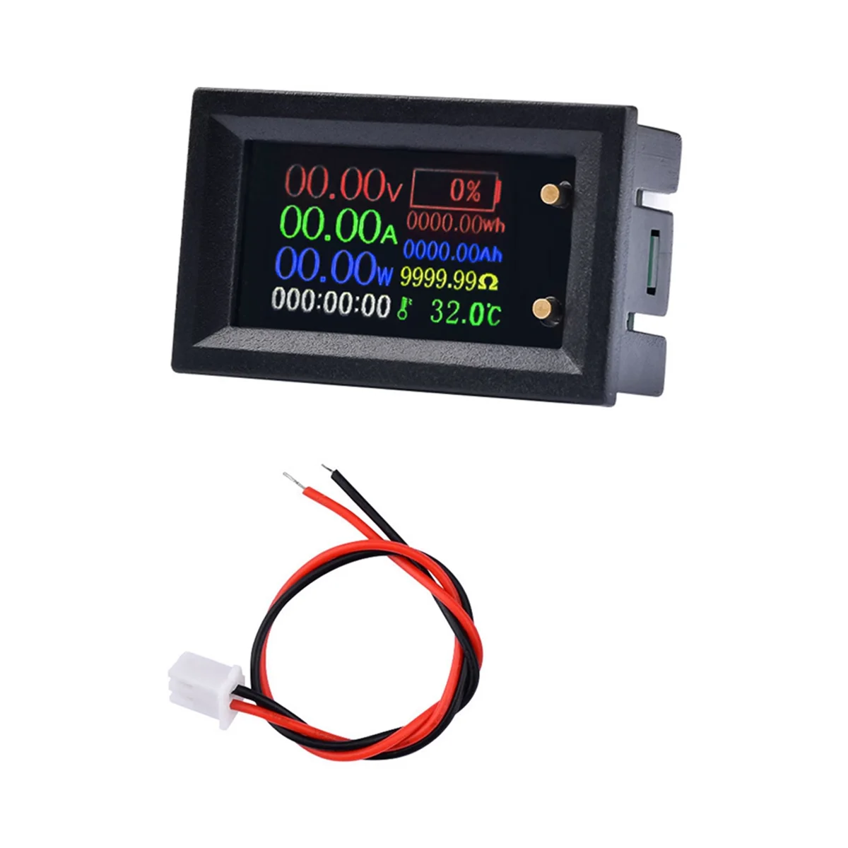 

Цифровой вольтметр Амперметр Многофункциональный тестер IPS измеритель напряжения тока батареи электричества