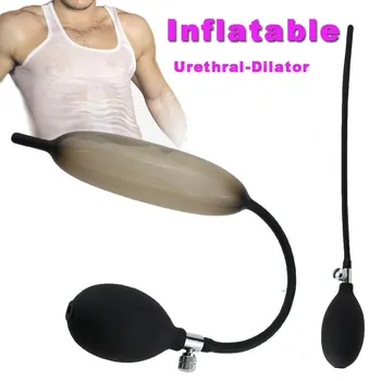 Adult sex toys inflatable expansion expansion horse eye stick silicone urethra stimulation stick male masturbation device 1