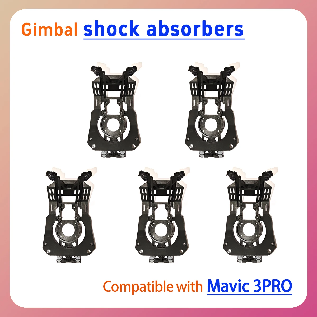 Amortisseur Cardan DJI Mavic 3 Pro - Lot 1/5/10 Pcs