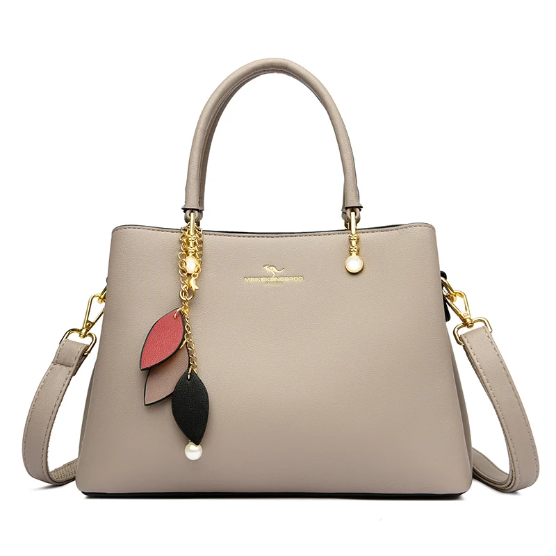 Sac Fourre-tout En Cuir Pour Femme - Grande Capacité, Bandoulière Réglable, Couleur Café - Idéal Voyage & Quotidien