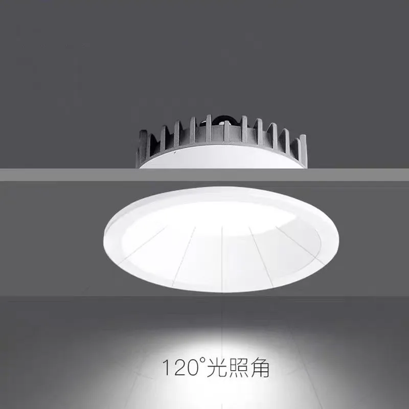Zigbee 3.0 embedded LED tube light anti glare black and white ceiling light bedroom kitchen indoor AC110V 220V aluminum intellig led downlight recessed ceiling spotlight ceiling lamps led puck light