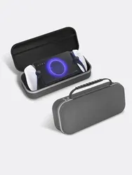 Durable EVA Travel Case for Handheld Gaming Accessories (Grey)