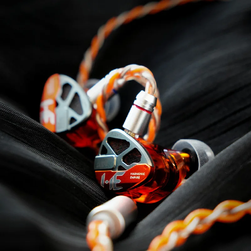 HarmonicEmpire XiaoQiao 3.5mm版 半開放型イヤホン Harmonic Empire XiaoQiao」 メカニカルなシェルデザインに