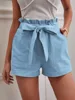 Women's Loose Casual Shorts - Large Waist with Pockets