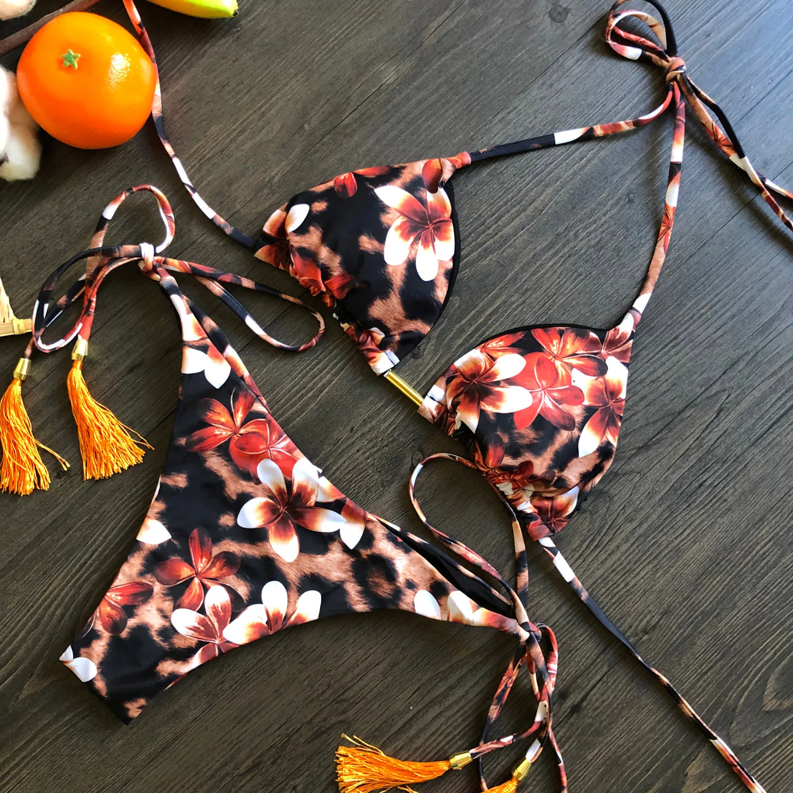 Banded Breathable Women's Bikini Set