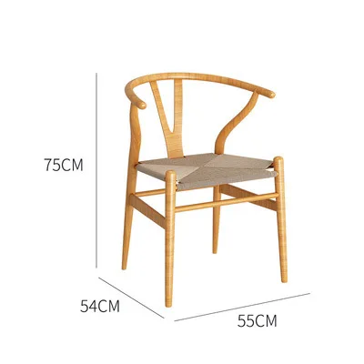 Solid wood Y chairs