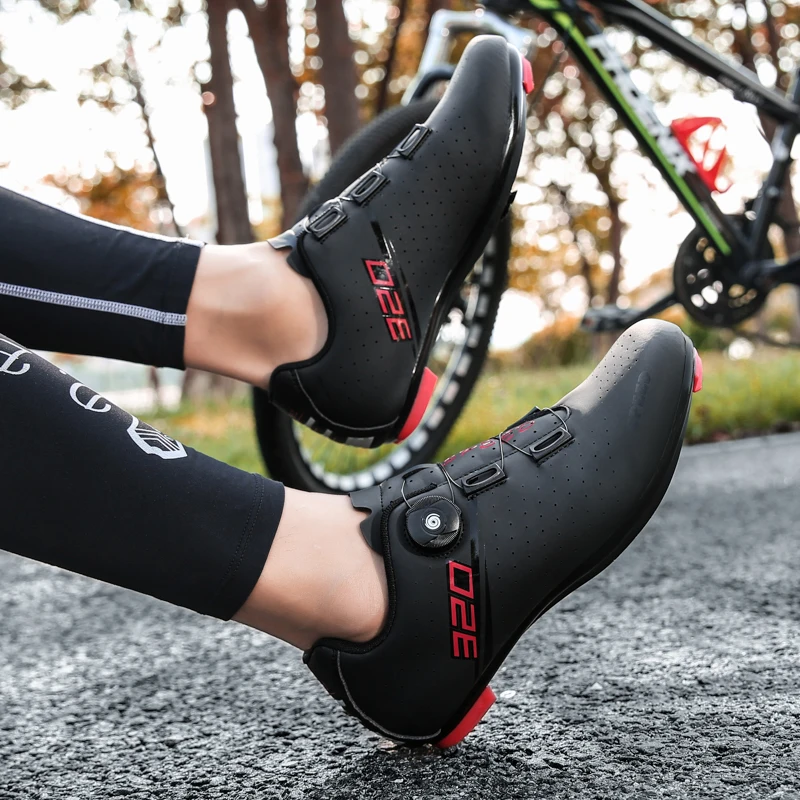 Cycling Shoes Cycling Sneaker MTB Men Sport Road Bike Boots Flat Racing Speed Sneakers Trail Mountain Bicycle Footwear Spd Pedal Cycling Shoes