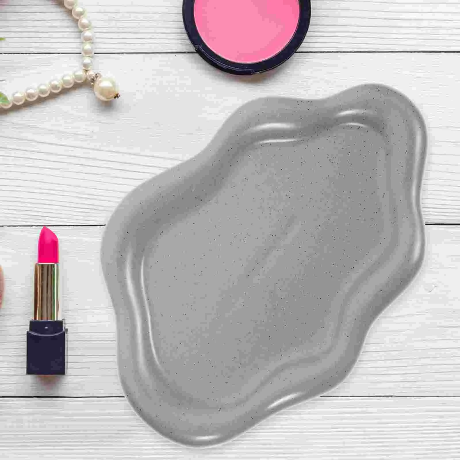 

Ceramic Cloud Jewelries Plate Perfume Plate Desktop Storage Plate Table Decoration