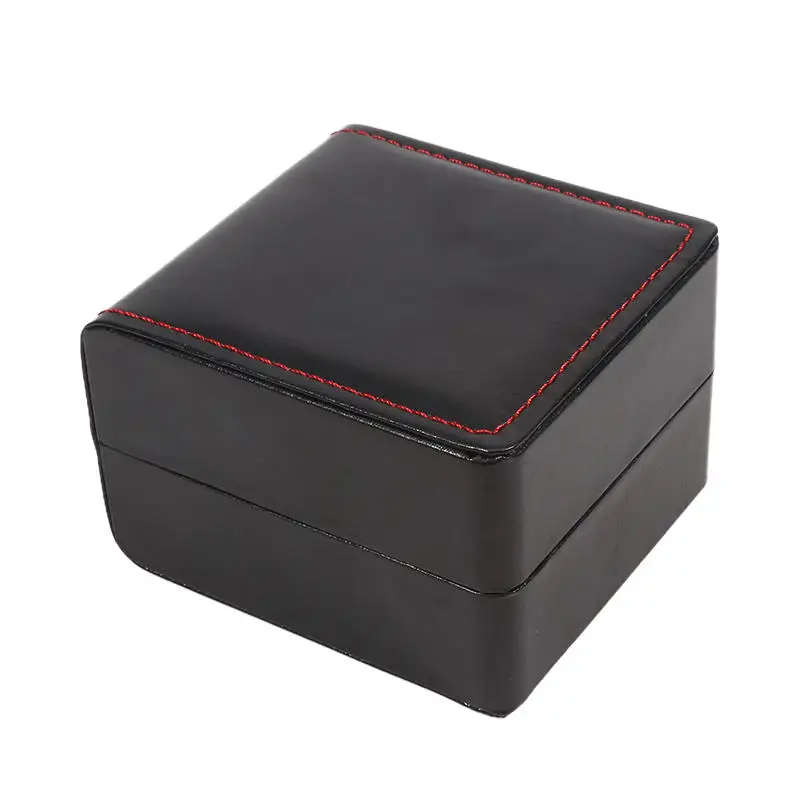 High Grade PU Leather Single Watch Gift Box with Pillow – Elegant Wristwatch Display Ca... - SKU LWGB2010 - UGI Packaging