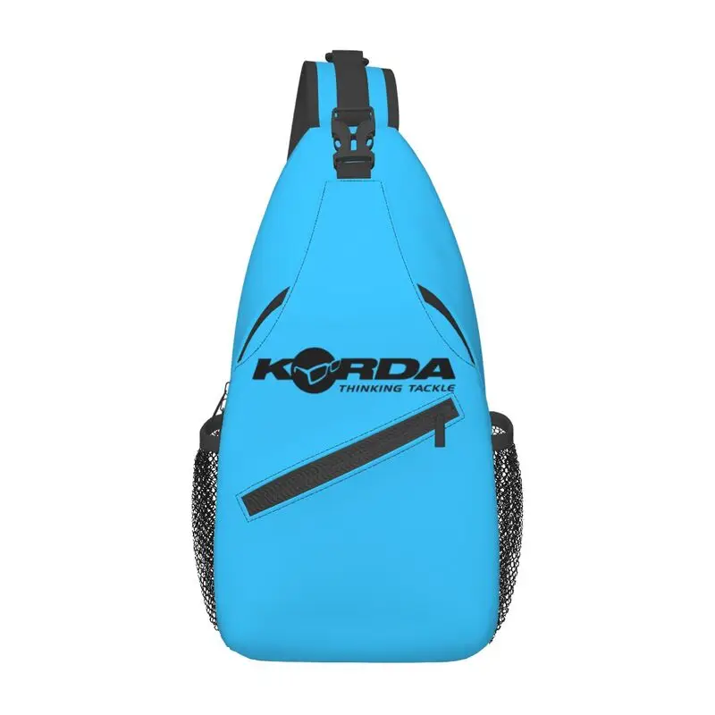 

Personalized Kordas Fishing Logo Sling Bag Men Fashion Shoulder Chest Crossbody Backpack Travel Hiking Daypack