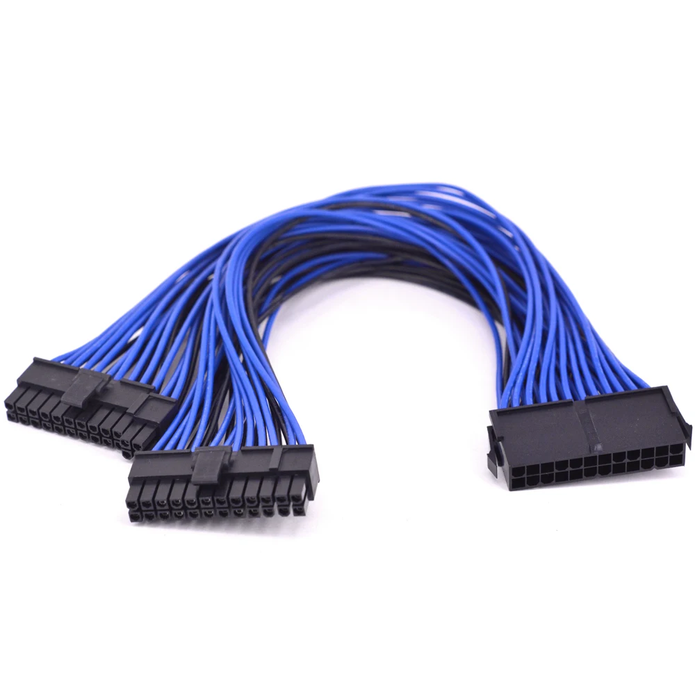 24pin atx 1 a 2 fonte de