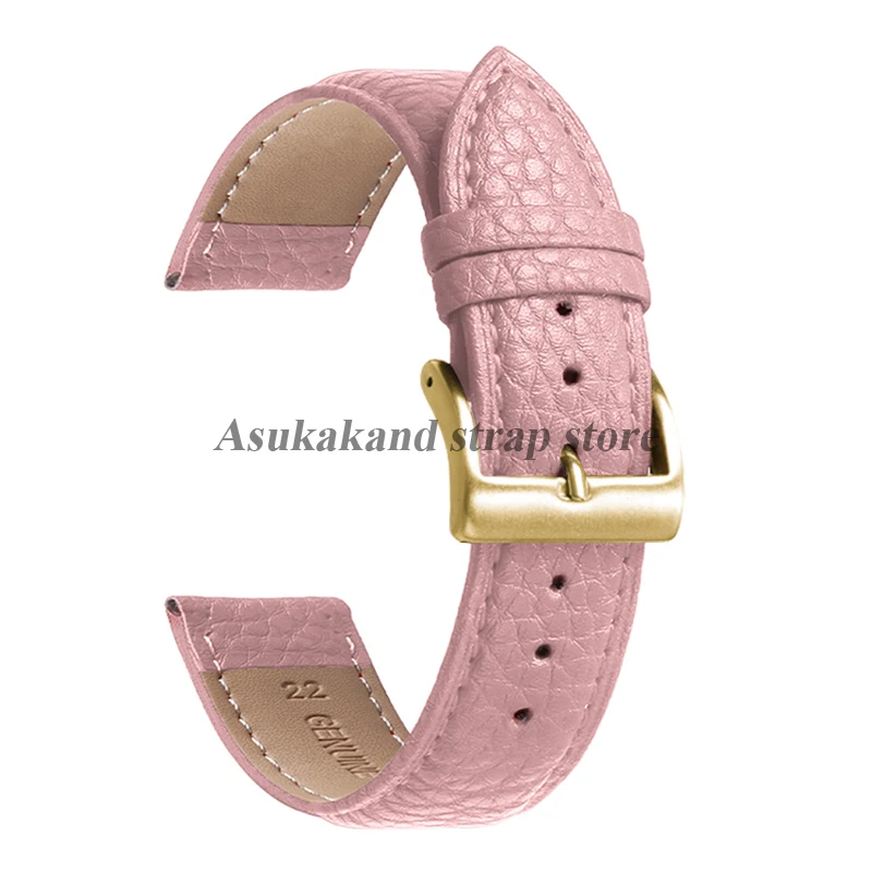 Luxurious Handmade Genuine Calfskin Leather Watch Band – Universal Soft Strap