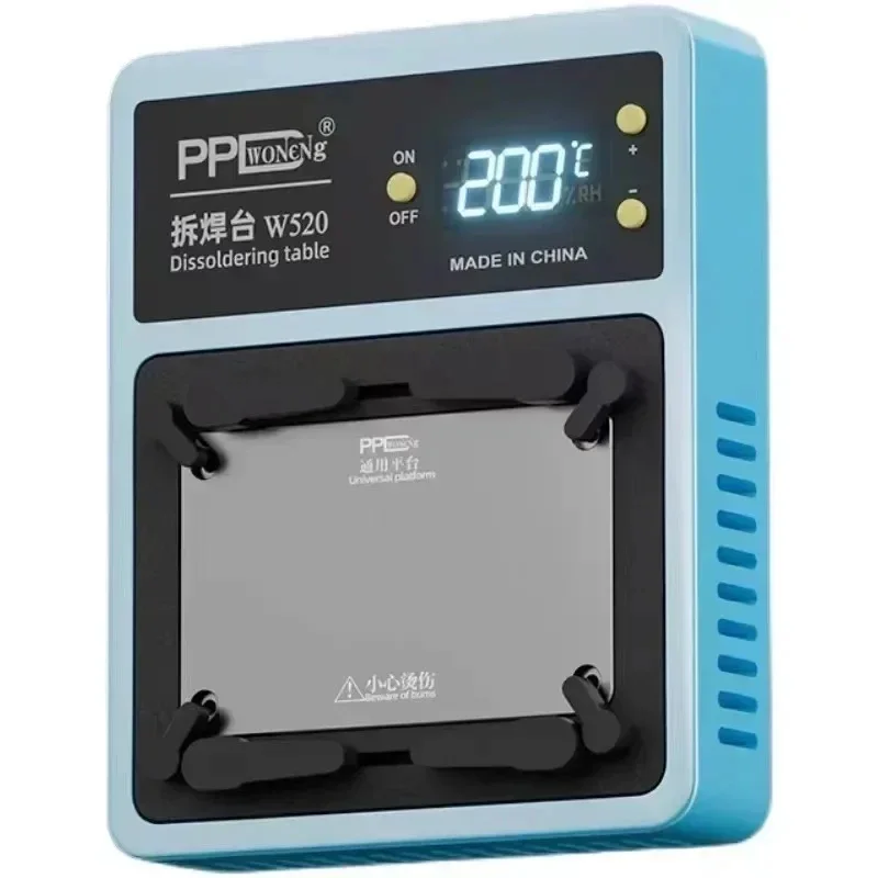 PPD W520 разборка сварочной станции для IPhone серии 11-14 материнская плата/аккумулятор/распознавание лица/удаление клея чипом паяльная платформа