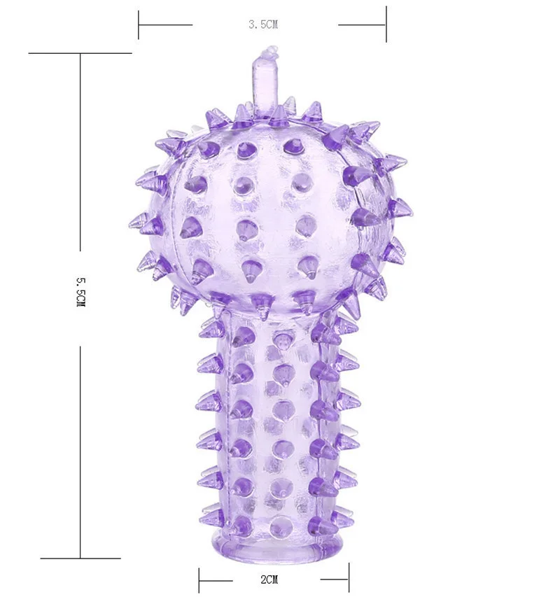 Finger Sleeve Clitoris Stimulator And Flirting Dildo Massager_voghion.com