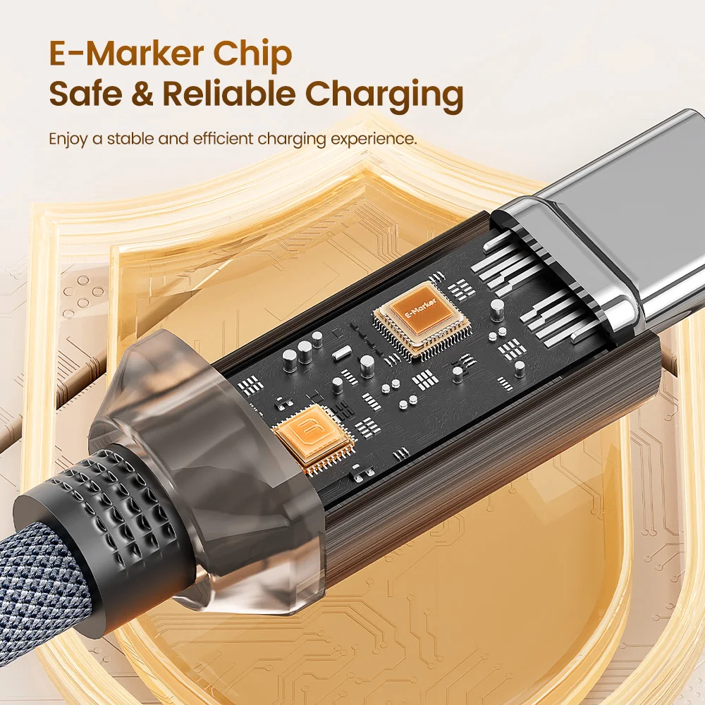 รูปสินค้า สายชาร์จ USB-C ชาร์จเร็ว รองรับหลายแบรนด์