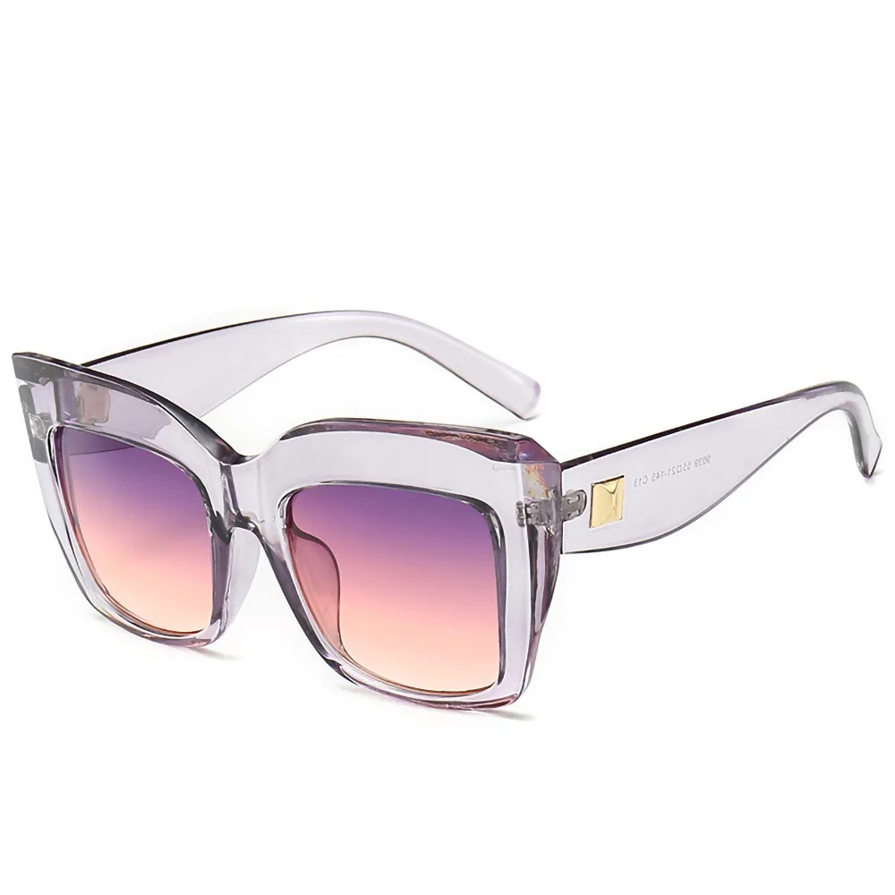 

Square Oversized Sunglasses Woman Men Fashion Black Gradient Vintage Sun Glasses Female Outdoor Shades Driver Oculos De Sol