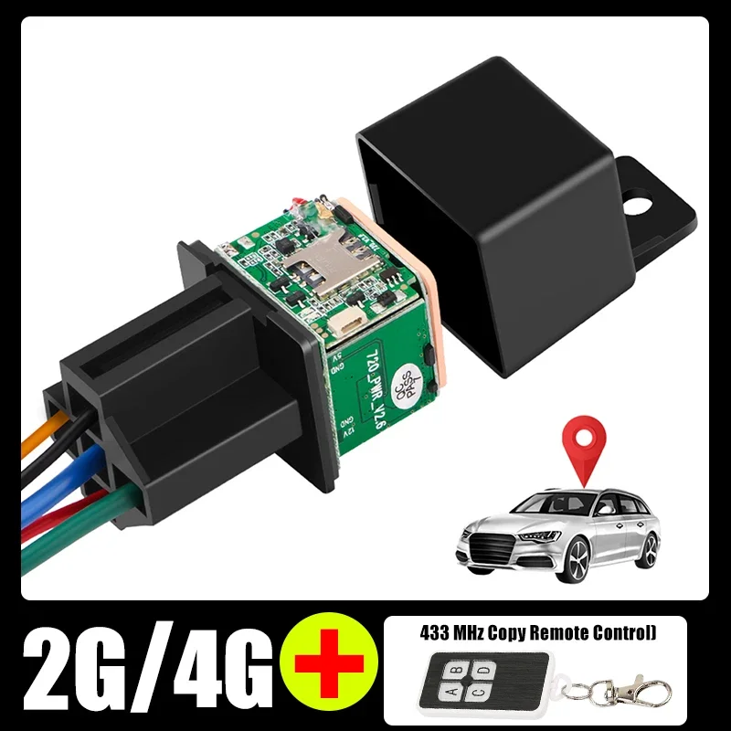 

2G 4G отслеживание в режиме реального времени, мини-автомобильный GPS-трекер, локатор с защитой от потери, дистанционное управление, Противоугонный мониторинг, несколько сигналов тревоги