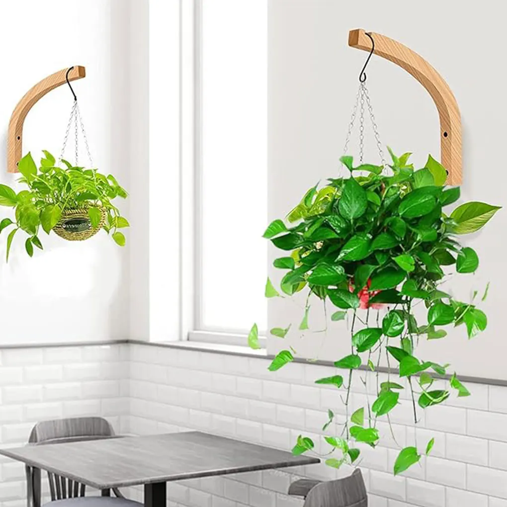 

2 шт., декоративные деревянные настенные крючки-фонарики