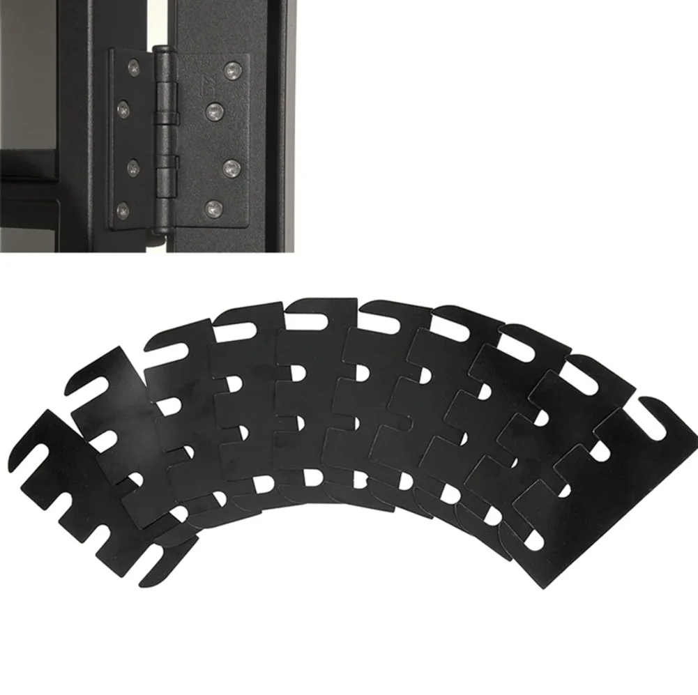 10-Pack Door Hinge Gap Repair Shims for Cabinets and Interior Doors