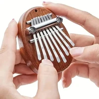 8 Key Mini Wooden Kalimba High Quality Exquisite Finger Thumb Piano Marimba Musical Good Accessory Pendant Gift 1