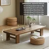 Japanese Floor Table, Vintage Tea Table Low Table,Rectangular Style Tatami Table, or Sitting on The Floor Accent Furniture (Colo 3