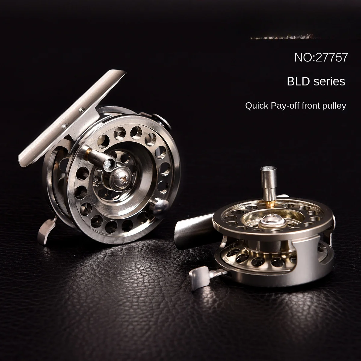 Automatic Fly Fishing Reel Made of CNC Machined Aluminum Out