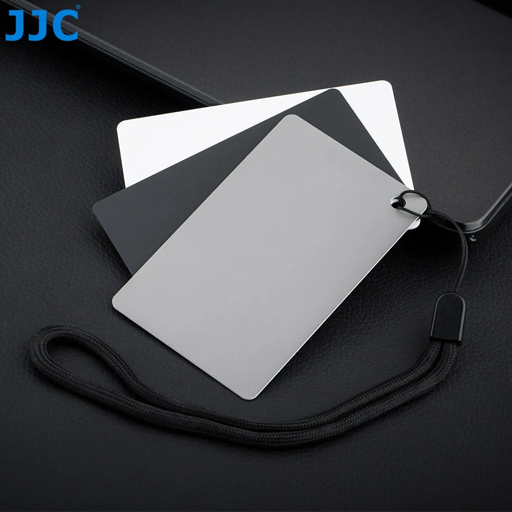 JJC Profession White Balance Cards 18% Gray Grey Card Photography Color Correction Checker Camera Accessory for Canon Pentax